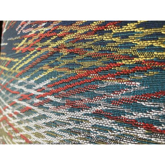 Jonathan Louis 2 Abstract Colorful Waterfowl Feather Rectangle Pillow Throws 20” - Picture 5 of 10